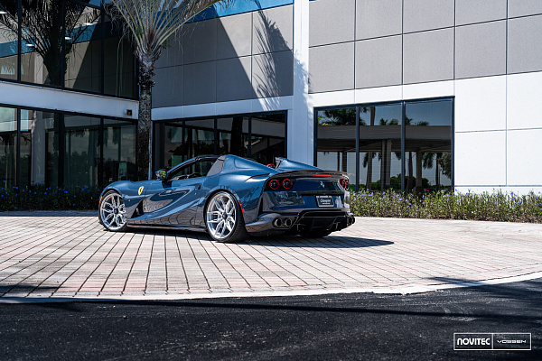 Фото дисков NOVITEC NF11 Глянцевый лак на Ferrari 812