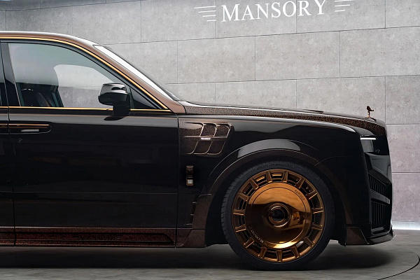 Фото дисков Mansory FD.15 Глянцевая медь на Rolls-Royce Cullinan