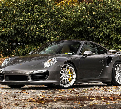 Фото дисков Strasse Wheels SV1 Deep Concave Monoblock на Porsche 911 VII