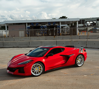 Фото дисков Anrky AN28 на Chevrolet Corvette C8