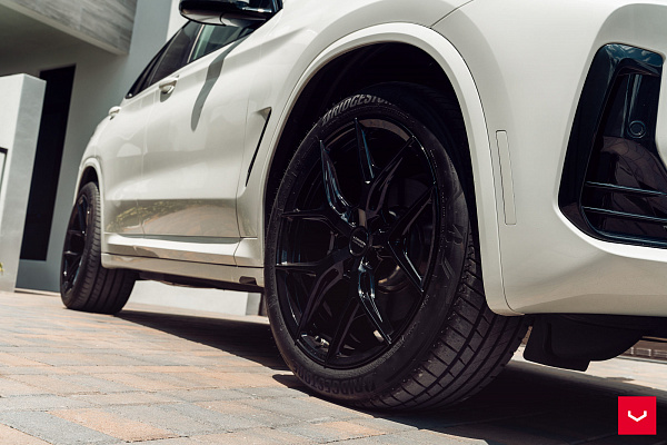 Фото дисков Vossen HF-5 Черный глянец на BMW X3/X3 M (G01/F97)