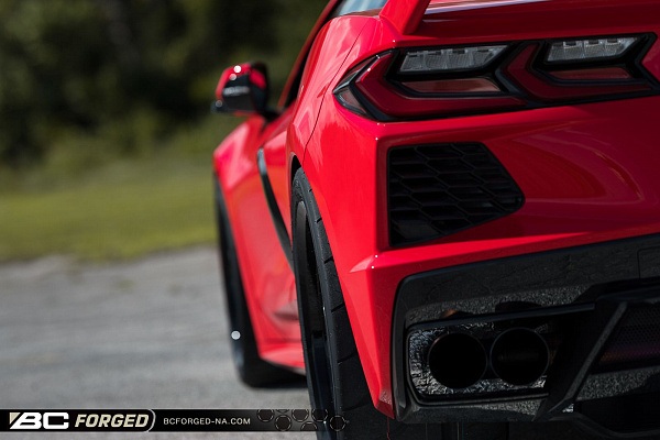 Фото дисков BC Forged LE10 // MLE10 Матовый графит на Chevrolet Corvette C8