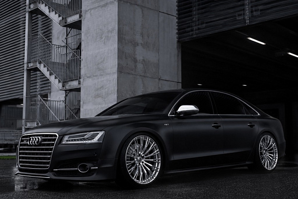 Фото дисков ST Wheels ST11 Полированный лак на Audi A/S 8 (D4)