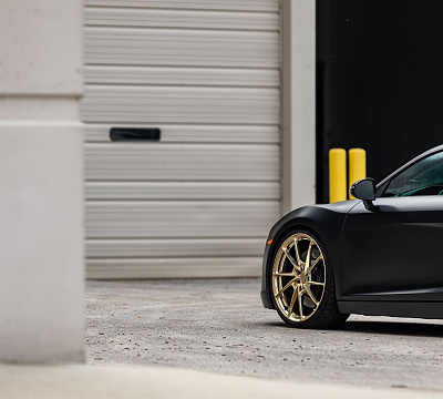 Фото дисков Anrky AN13 на Audi R8 (Typ 42)