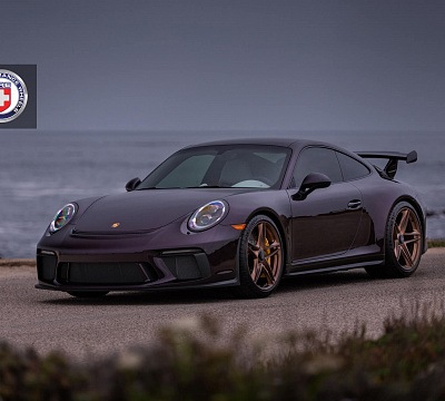 Фото дисков HRE P207 на Porsche 911 VII