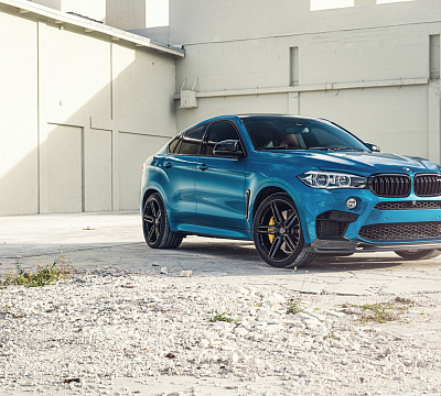 Фото дисков Vossen HF-1 на BMW X6/X6 M (F16/F86)