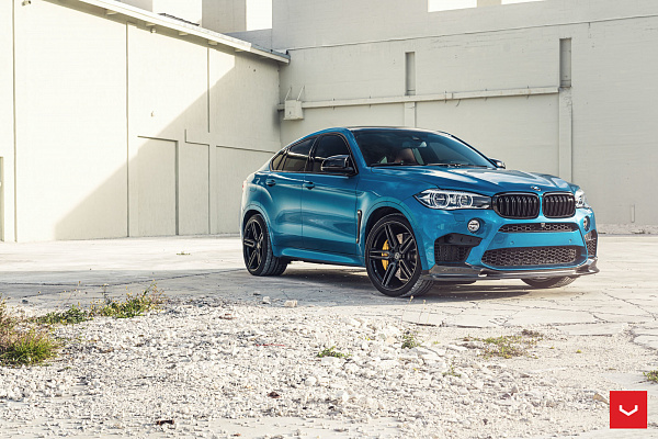 Фото дисков Vossen HF-1 Глянцевый темный лак на BMW X6/X6 M (F16/F86)