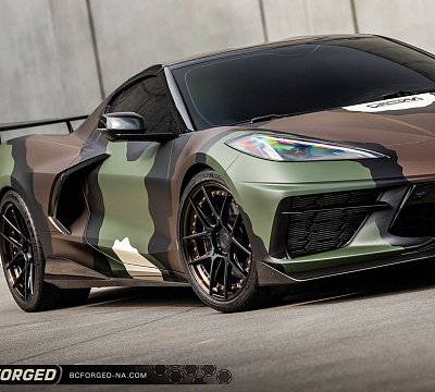 Фото дисков BC Forged HCA381 на Chevrolet Corvette C8