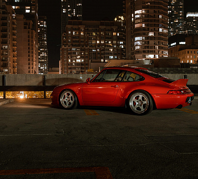 Фото дисков HRE 527 на Porsche 911 IV
