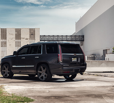Фото дисков Vossen HF6-2 на Cadillac Escalade IV