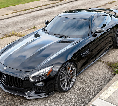 Фото дисков Anrky AN28 на Mercedes-Benz AMG GT I