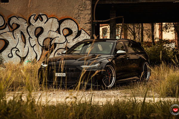 Фото дисков Vossen S17-07 (3-Piece) Черный сатин на Audi A/RS 6 (C8)