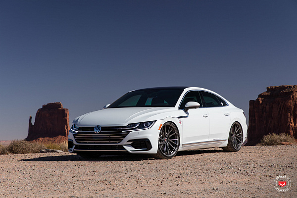 Фото дисков Vossen M-X4T Глянцевый темный лак на Volkswagen Arteon