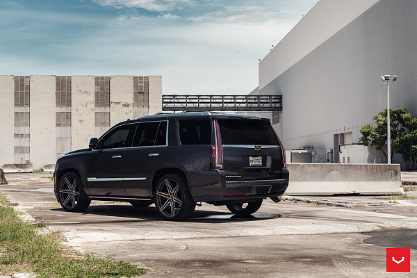 Фото дисков Vossen HF6-2 Алмазная проточка на Cadillac Escalade IV