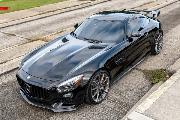 Фото дисков Anrky AN28 Глянцевый тонированный лак на Mercedes-Benz AMG GT I