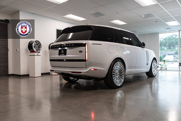 Фото дисков HRE L103M Глянцевый лак на Land Rover Range Rover III