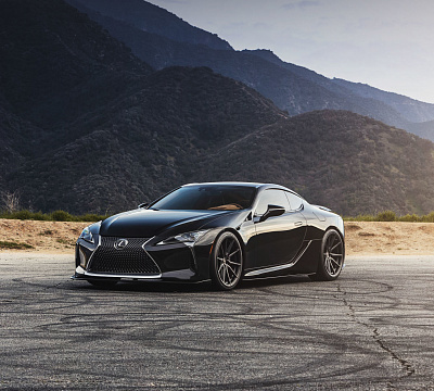 Фото дисков Vossen HF-3 на Lexus LC 500