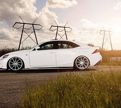 Фото дисков Vossen CVT на Lexus IS II