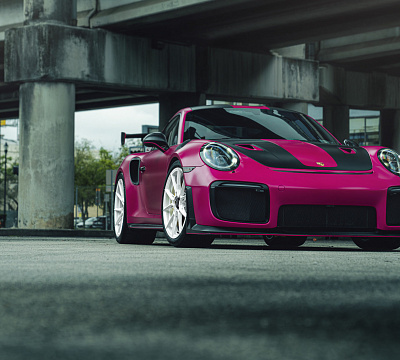 Фото дисков Vossen EVO-2R на Porsche 911 VII