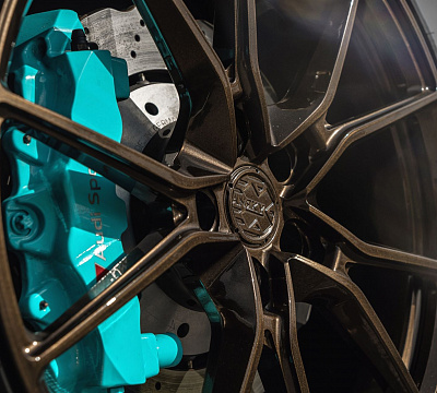 Фото дисков Anrky AN12 на Audi R8 (4S)