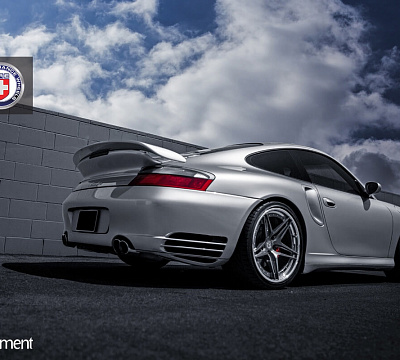 Фото дисков HRE S107 на Porsche 911 V