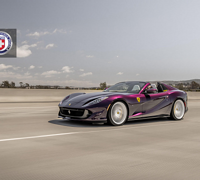 Фото дисков HRE P101 на Ferrari 812