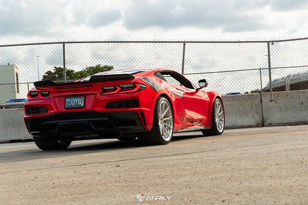 Фото дисков Anrky AN28 Глянцевый лак на Chevrolet Corvette C8