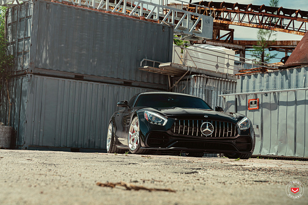 Фото дисков Vossen EVO-3 Глянцевый лак на Mercedes-Benz AMG GT I