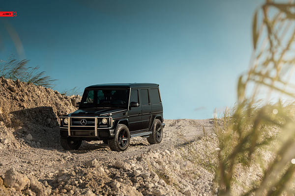 Фото дисков Anrky AN15 Черный сатин на Mercedes-Benz G-Class II