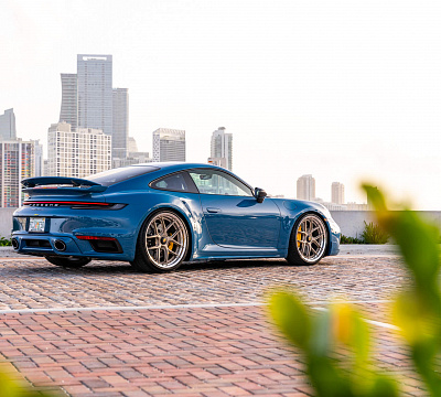 Фото дисков HRE S101SC на Porsche 911 VIII