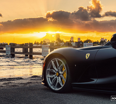 Фото дисков NOVITEC NF11 на Ferrari 812