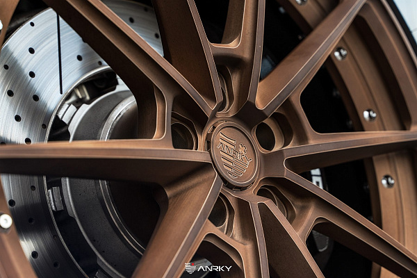 Фото дисков Anrky AN28 Сатиновая темная медь на Mercedes-Benz E-Class (W213, S213, C238)