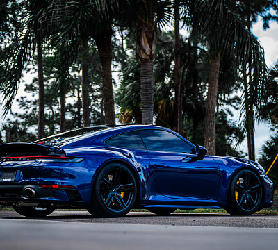 Фото дисков Vossen HF-1 на Porsche 911 VIII