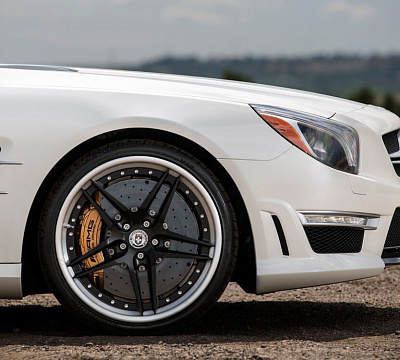 Фото дисков HRE S107 на Mercedes-Benz SL (R231)