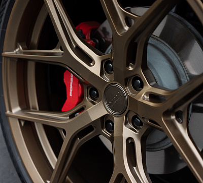 Фото дисков Vossen HF-5 на Porsche Taycan I