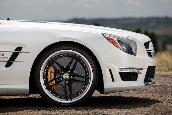 Фото дисков HRE S107 Черный сатин на Mercedes-Benz SL (R231)
