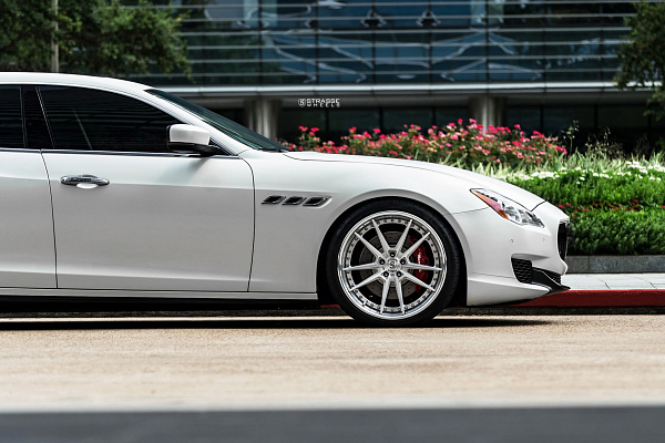 Фото дисков Strasse Wheels SV1 Deep Concave FS Глянцевый лак на Maserati Quattroporte VI