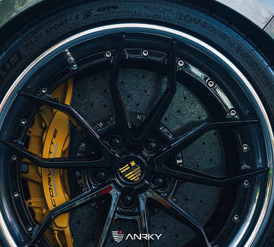 Фото дисков Anrky AN31 на Chevrolet Corvette C8