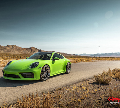 Фото дисков Vossen RS92 на Porsche 911 VIII