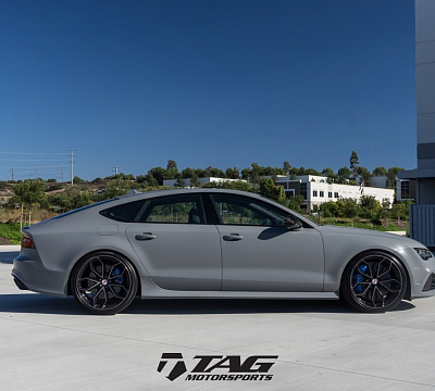 Фото дисков HRE P201 на Audi A/RS 7 (4G)