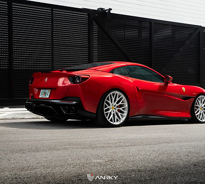 Фото дисков Anrky AN10 на Ferrari Portofino