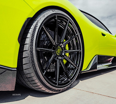 Фото дисков Strasse Wheels SV10 Deep Concave Duoblock на Maserati MC20