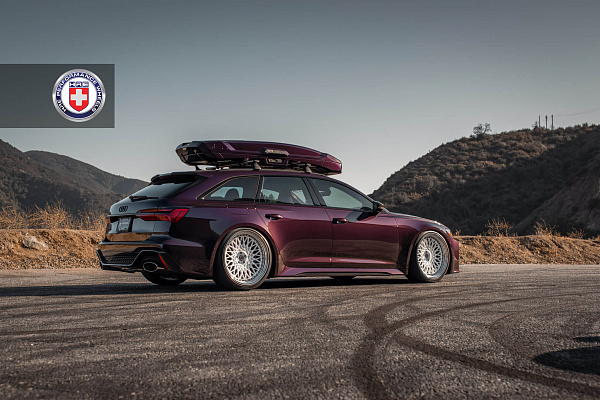Фото дисков HRE 501 Черный сатин на Audi A/RS 6 (C8)