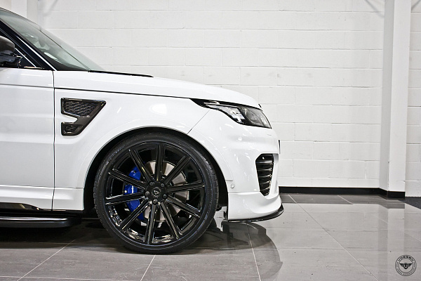 Фото дисков Vossen UV-2 Матовый графит на Range Rover Sport II