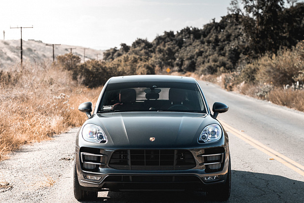Фото дисков Vossen VFS-1 Сатиновая бронза на Porsche Macan I