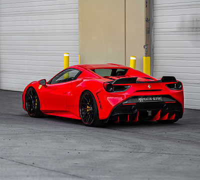 Фото дисков Brixton Forged CM6-R на Ferrari 488
