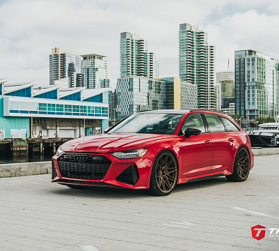 Фото дисков Vossen EVO-5R на Audi A/RS 6 (C8)