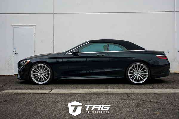 Фото дисков HRE P103SC Глянцевый лак на Mercedes-Benz S-Class (W222, C217)