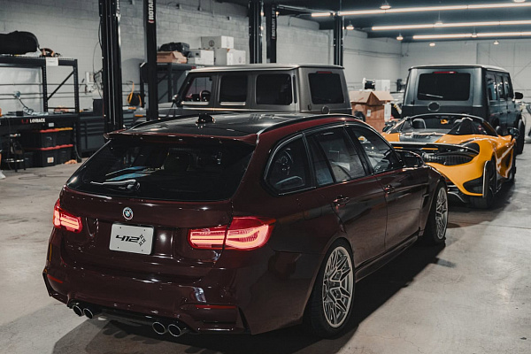 Фото дисков Brixton Forged FDE06 Серебро на BMW 3/M3 (F3x/F80)