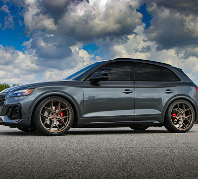 Фото дисков Vossen HF-5 на Audi Q5 (FY)